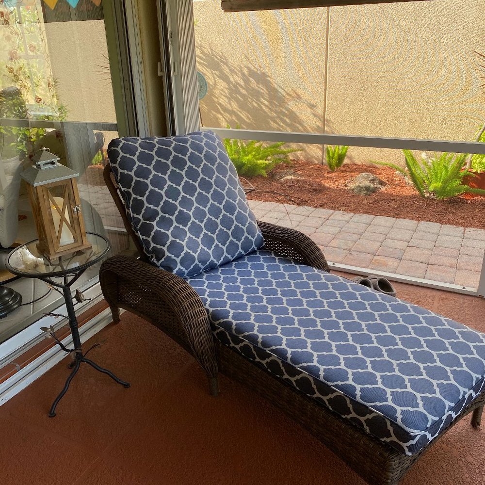 Hampton Bay Chaise Lounge Cover